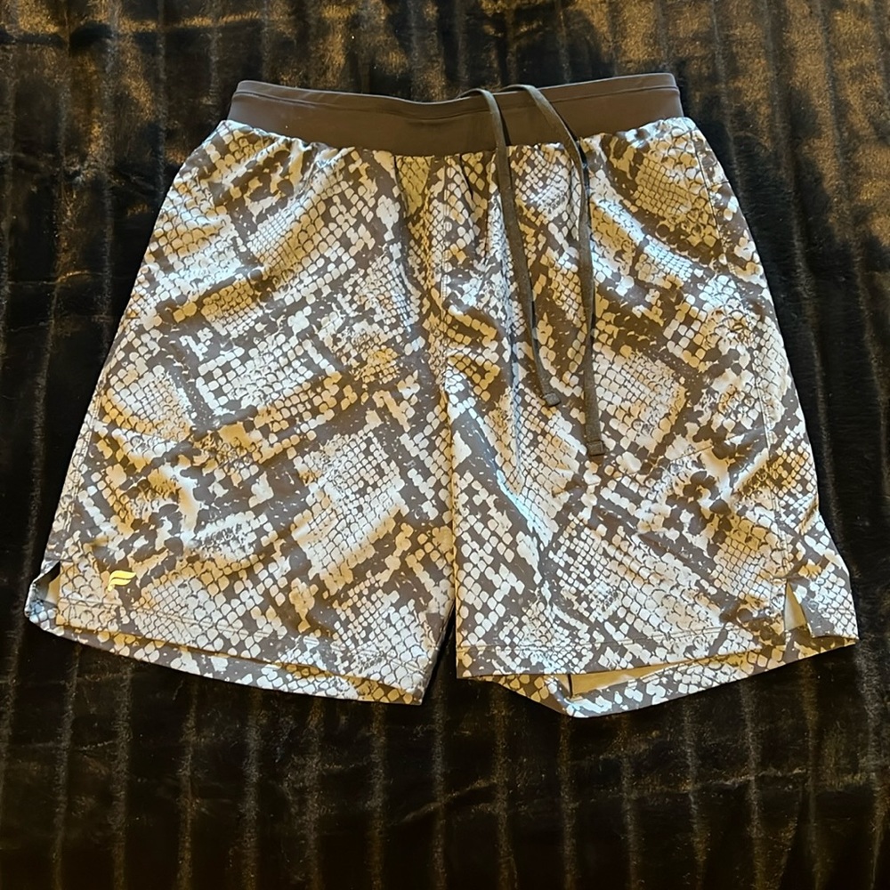 Fabletics 7 inch inseam training shorts